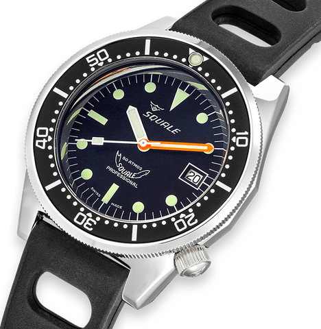 Squale Watch 1521 Classic Rubber