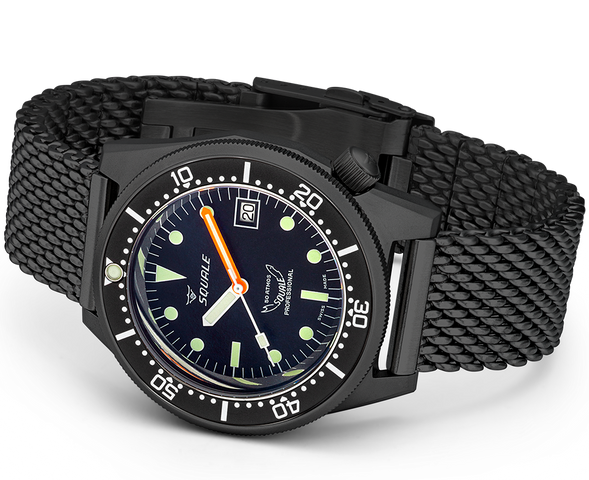 Squale 1521 PVD Mesh Watch