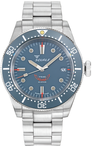 Squale Watch 1545 Grey Bracelet 1545GG.AC