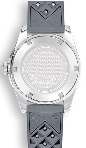 Squale 1545 Grey Rubber Watch