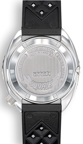 Squale 2002 Black Round Dots Watch