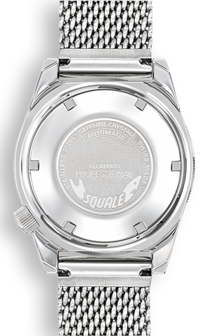 Squale Matic Grey Mesh Watch