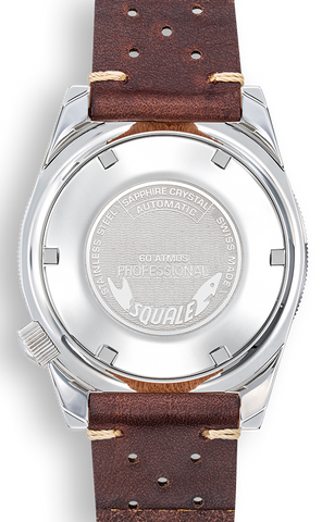 Squale Watch Matic Chocolate Leather