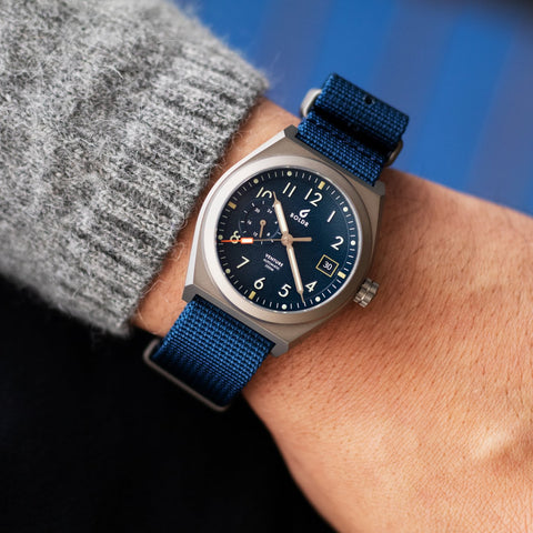 Boldr Watch Venture Wayfarer Navy