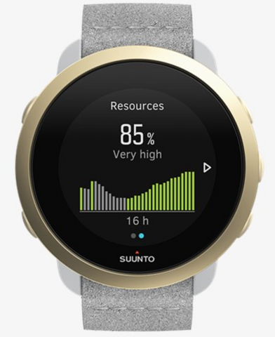 Suunto Watch Suunto 3 Pebble White Light Gold