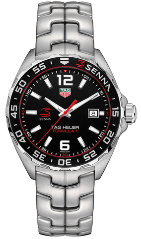 TAG Heuer Watch Formula 1 Senna Non Chrono Limited Edition Bracelet WAZ1012.BA0883