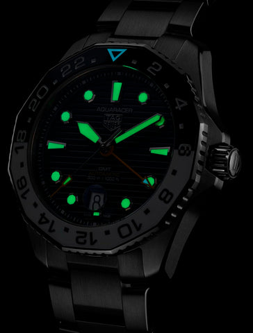 TAG Heuer Watch Aquaracer Professional 300 GMT Bracelet D