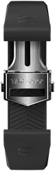 TAG Heuer Strap Connected 42mm Rubber Black Folding Buckle BT6255