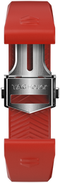 TAG Heuer Strap Connected 42mm Rubber Red Folding Buckle BT6271