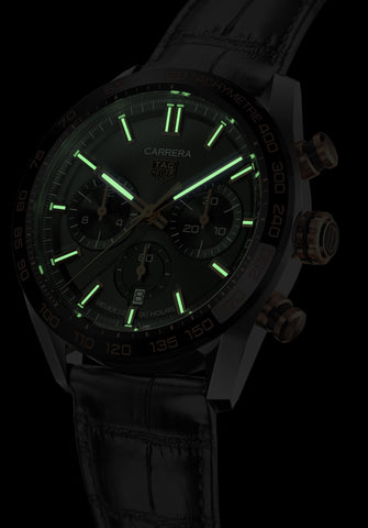 TAG Heuer Watch Carrera Heuer 02 Chronograph Rose Gold D