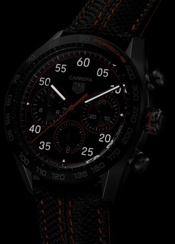 TAG Heuer Carrera Porsche Orange Racing Special Edition Watch