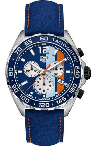 TAG Heuer Watch Formula 1 Chronograph Gulf Special Edition