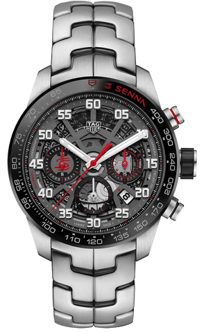 TAG Heuer Watch Carrera Calibre Heuer 02 Senna Special Edition CBG2013.BA0657
