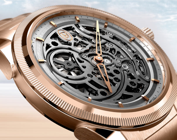 Parmigiani Fleurier Tonda PF Skeleton Rose Gold Watch