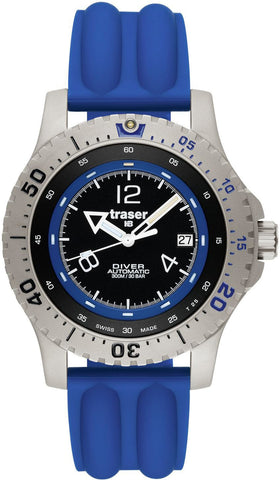 Traser H3 Diver Automatic Blue Silicon Diver Automatic Blue Silicon