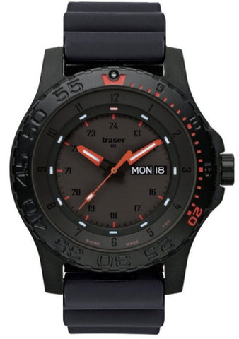Traser H3 Watch P 6600 Red Combat Rubber