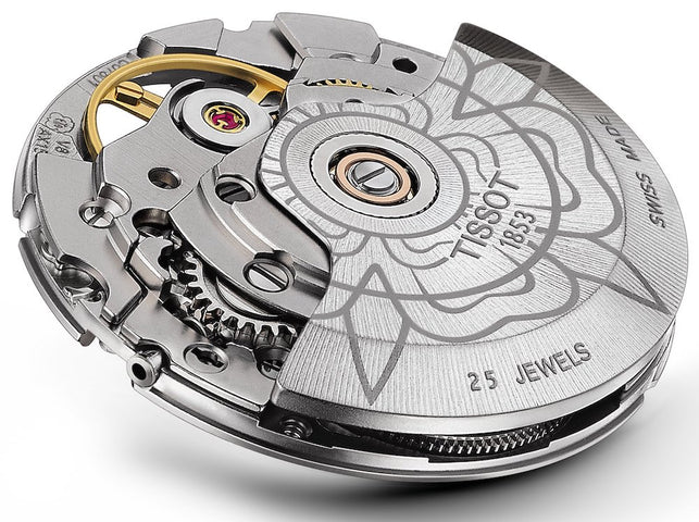 Tissot Watch T-Classic Powermatic 80 Heart Flower Ladies D