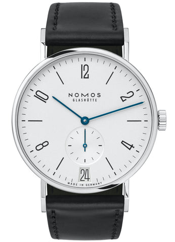 Nomos Glashutte Watch Tangente Datum Sapphire Crystal 130