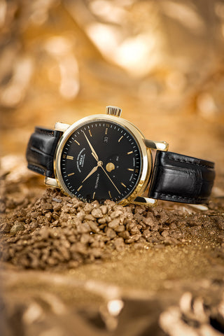 Muhle Glashutte Teutonia IV Moonphase Gold Limited Edition