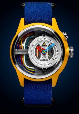 Electricianz Nylon Cable Z 42mm Blue Fabric