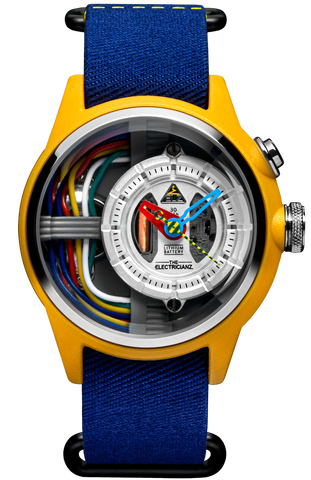 Electricianz Watch Nylon Cable Z 42mm Blue Nato ZZ-A1A/04-NFB