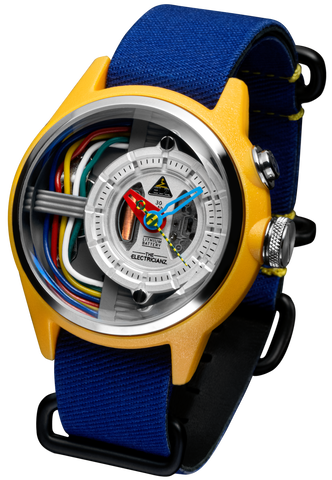 Electricianz Nylon Cable Z 42mm Blue Fabric