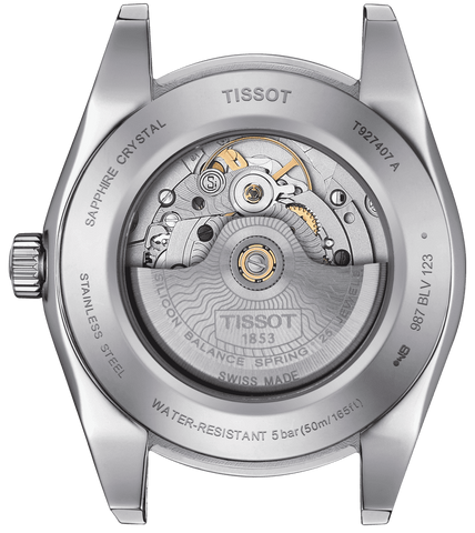 Tissot Watch Gentleman Powermatic 80 Silicium Solid 18K Gold