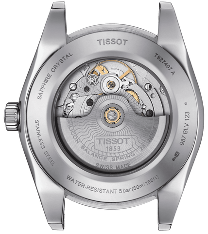Tissot Gentleman Powermatic 80 Silicium Solid 18K Gold Watch