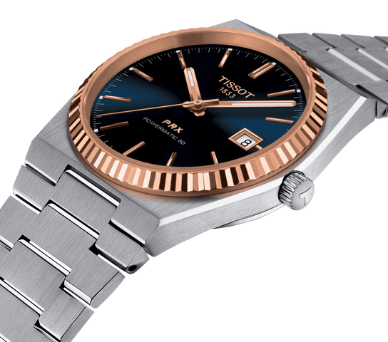 Tissot PRX Powermatic 80 Steel & 18k Gold Watch