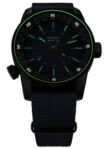 Traser H3 P68 Pathfinder GMT Blue Watch