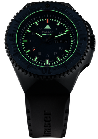 Traser H3 P69 Black Stealth Sand Rubber Watch