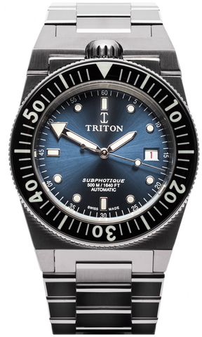 Triton Watch Subphotique Antlantic Blue TR-01
