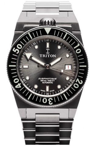 Triton Watch Subphotique Pearl Grey TR-01
