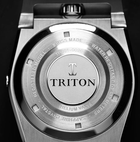 Triton Subphotique Sport Black TR-01 Watch