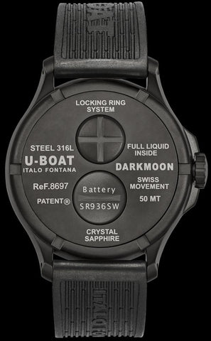 U-Boat Darkmoon 44 Cardinal Red PVD Watch