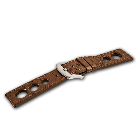 U-Boat 43mm Leather Brown Steel Regular 1928