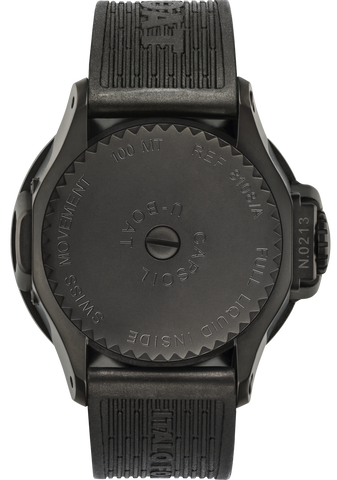 U-Boat Watch Capsoil 45 DLC Rubber Strap