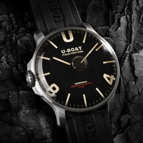 U-Boat Watch Darkmoon 44 Black SS D
