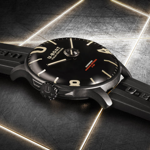 U-Boat Darkmoon 44 Black PVD Watch