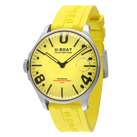U-Boat Watch Darkmoon 44 Yellow SS Limited Edition D