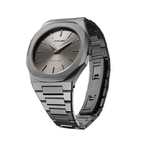 D1 Milano Ultra Thin Monoblock Anthracite Watch