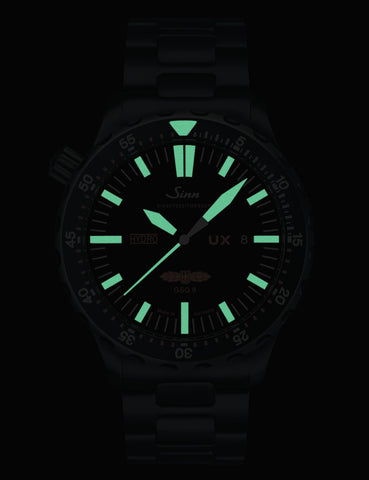 Sinn UX S GSG 9 EZM 2B Vintage Cowhide Brown Watch