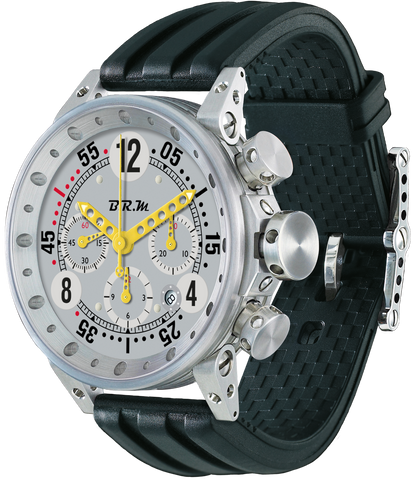 B.R.M Watch V12-44 Yellow Hands V12-44-BG-CN-AJ