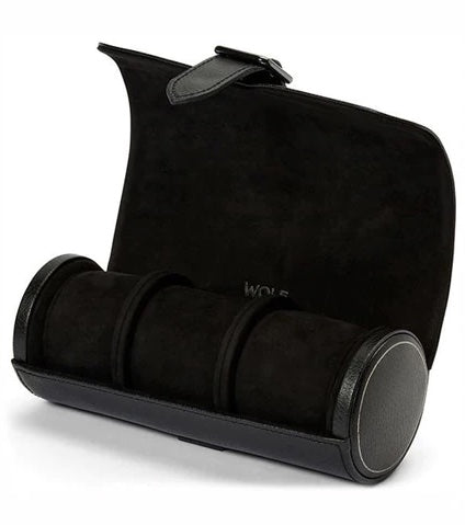 WOLF Watch Roll Black