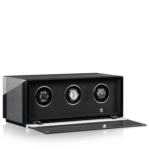 Chronovision Watch Winder Ambiance III Carbon Black High Gloss
