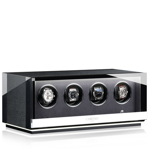 Chronovision Watch Winder Ambiance IV Carbon Black High Gloss
