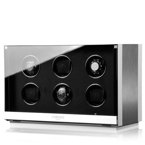 Chronovision Watch Winder Ambiance VI Alu White Silk 70050-152.30.12
