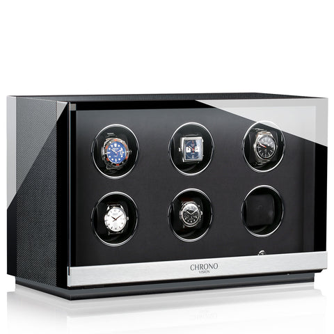 Chronovision Watch Winder Ambiance VI Carbon Black High Gloss