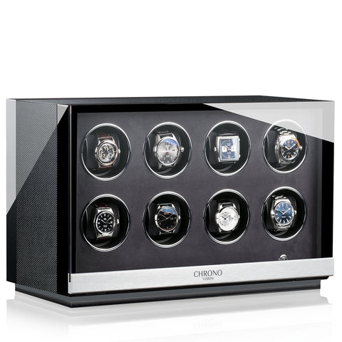 Chronovision Watch Winder Ambiance VIII Carbon Black High Gloss