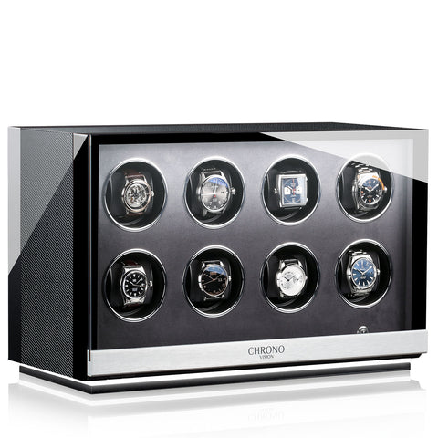 Chronovision Watch Winder Ambiance VIII Carbon Black High Gloss